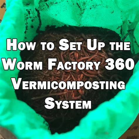 How to set up a Worm Factory 360 stacking worm bin. - raincitystudios.com