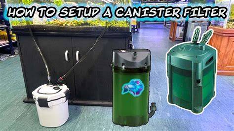 HOW TO SETUP A CANISTER FILTER FOR FISH TANK ~ HOW TO START EXTERNAL ... - raincitystudios.com