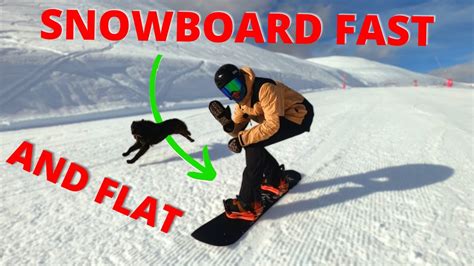 HOW TO SNOWBOARD ON A FLAT BASE... FAST BEGINNER to EXPERT