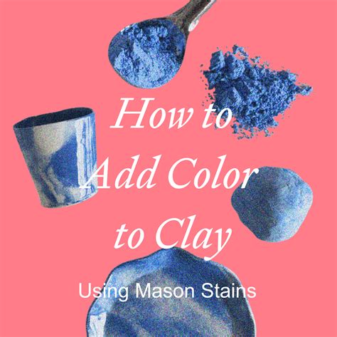How to Stain Clay & Make Marbled Pottery - muktibox.com