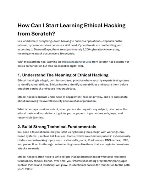How to Start in Ethical Hacking from Scratch - coolestguyplanet.net