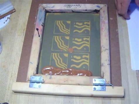 How to Start Working with Silk Screen Printing on Clay - muktibox.com