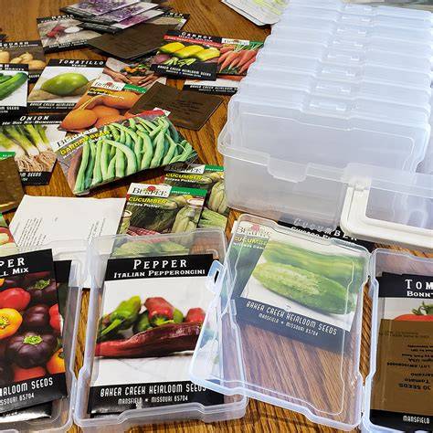 How To Store Vegetable And Flower Seeds - Storing … - raincitystudios.com