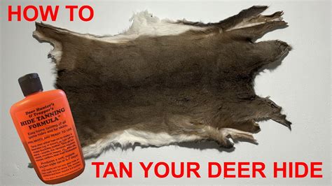 How to Tan a Hide - wintechmobiles.com