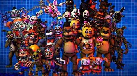 HOW TO UNLOCK ALL CHARACTERS : r/fivenightsatfreddys