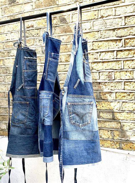How To Upcycle Denim To Apron - DIY Joy - raincitystudios.com