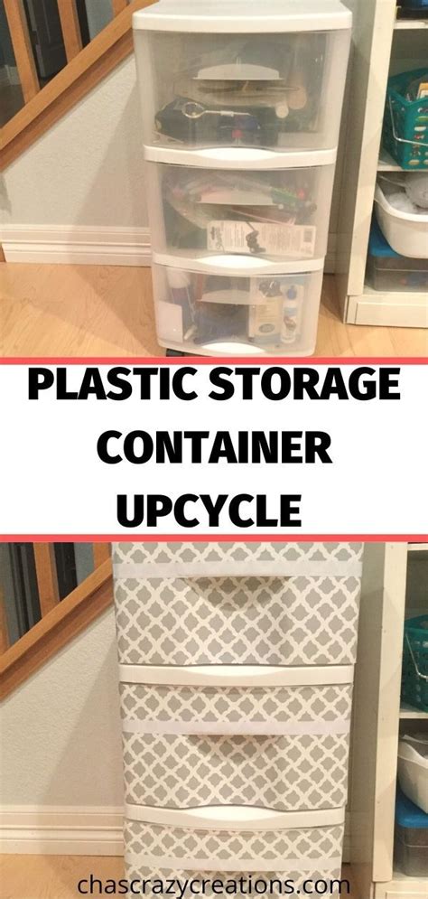How To Upcycle Storage Containers - Chas' Crazy … - raincitystudios.com