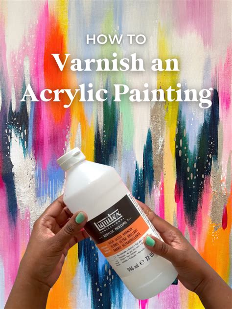How to Varnish an Acrylic Painting - Fine Art Tutorials - muktibox.com