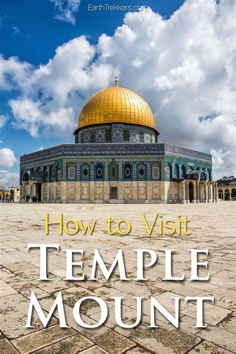 How to Visit Temple Mount and Dome of the Rock - Earth Trekkers - wintechmobiles.com