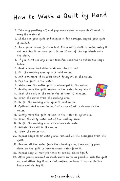 How to Wash a Quilt | Madam Sew - muktibox.com