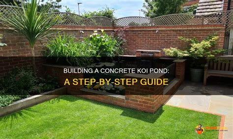 How to Waterproof a Concrete Koi Pond - Weekand - raincitystudios.com