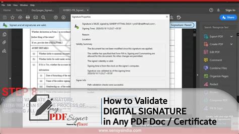 How Validate DIGITAL SIGNATURE in Any Certificate / PDF ... - coolestguyplanet.net