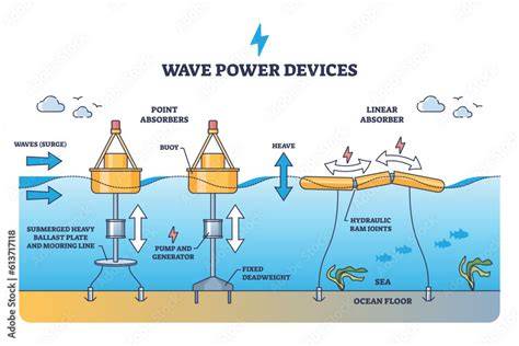 How Wave Energy Conversion Devices Interact with Marine Ecosystems - raincitystudios.com