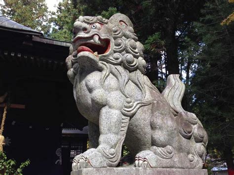 How _Japanese Komainu Statues_ Guard Shrines - balustradellc