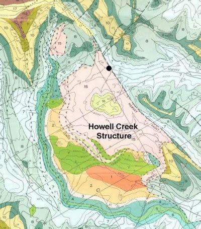 HOWELL CREEK STRUCTURE – Crater Explorer