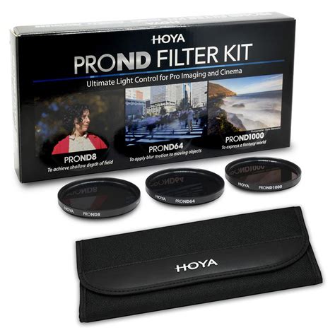 HOYA Filter Kit Pro ND8/ND64/ND1000 D72mm - Amazon.com