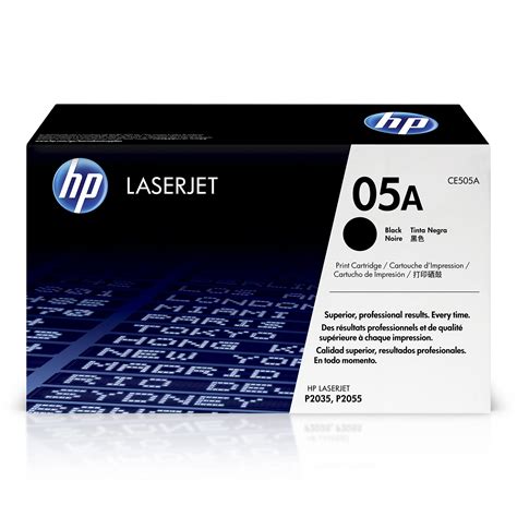 HP 05A Black LaserJet Toner Cartridge for P2035 / P2055 Printer …