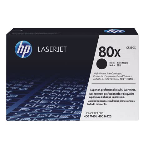 HP CF280X 80X High Yield Original LaserJet Toner Cartridge