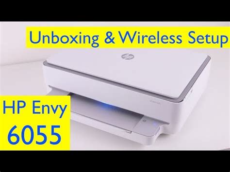 HP ENVY 6055 All-In-One Printer Setup HP® Support