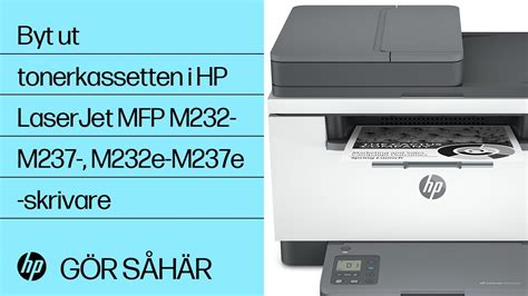 HP LaserJet Pro M280-skrivare - Byta ut tonerkassetten