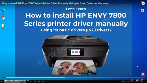 HP Photosmart 7800 Printer series Software and Driver …