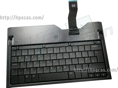 HP UK English keyboard Flow models (5851-6431) N