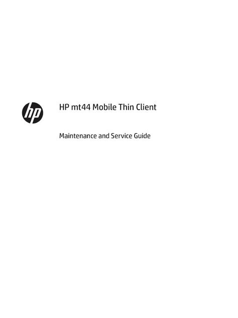 HP mt44 Mobile Thin Client - Etilize