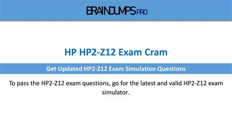 HP2-H83 Valid Exam Cram