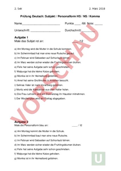 HP2-I61 Deutsch Prüfung