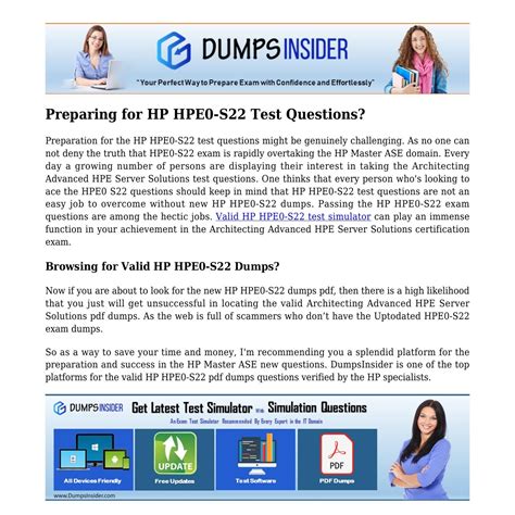 HPE0-G01 PDF Testsoftware