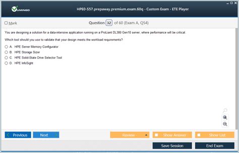 HPE0-G01 Tests