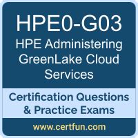 HPE0-G03 Certification Materials