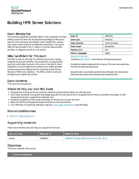HPE0-G03 PDF