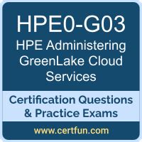 HPE0-G03 Prüfungen