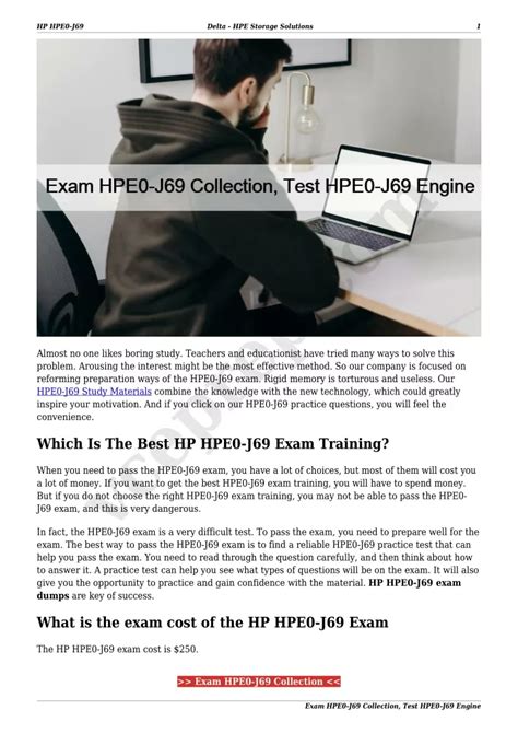 HPE0-J69 Online Praxisprüfung