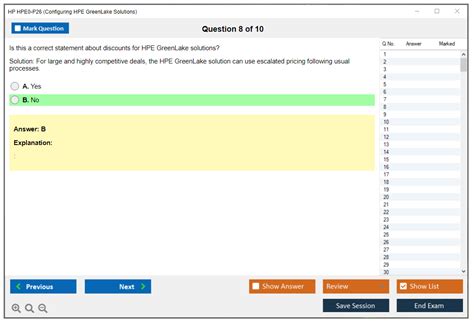 HPE0-P26 Online Tests