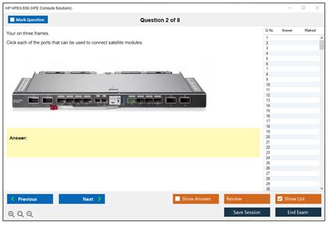 HPE0-S59 Testing Engine