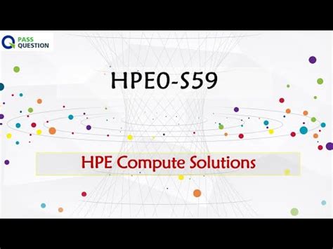 HPE0-S59 Testking