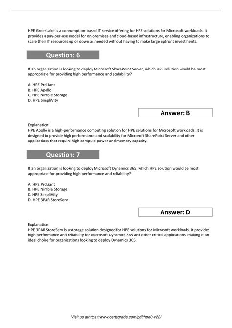 HPE0-V22 Examsfragen
