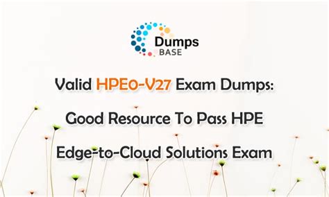 HPE0-V23 Valid Dump