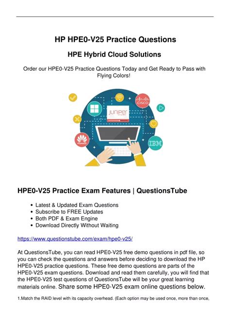 HPE0-V25 PDF Testsoftware