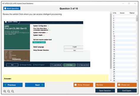 HPE0-V25 Simulationsfragen