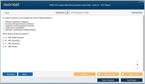 HPE0-V27 Online Test