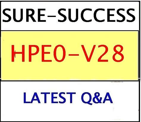 HPE0-V28 Zertifikatsdemo
