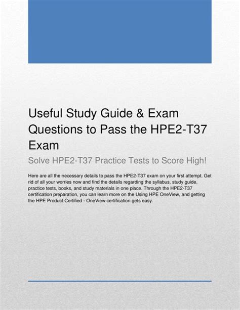 HPE2-B03 Examsfragen