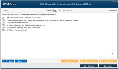 HPE2-B04 Online Tests