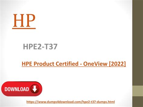 HPE2-B05 Testing Engine