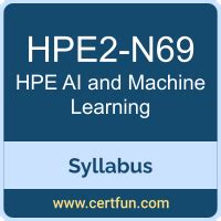 HPE2-N69 Ausbildungsressourcen