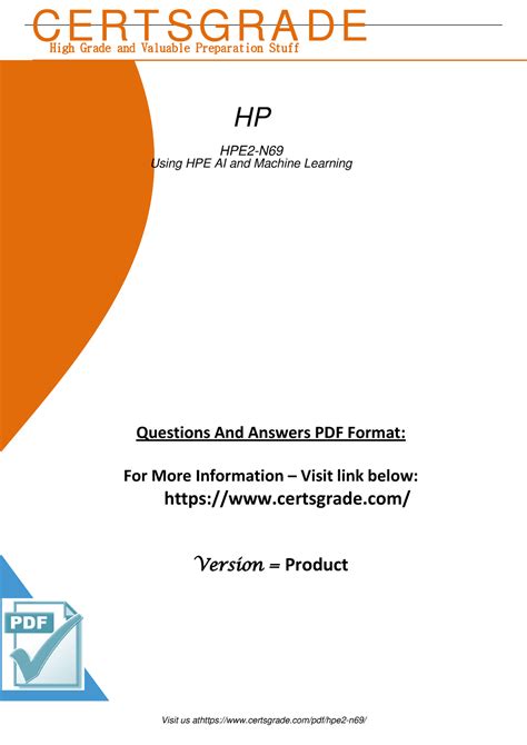 HPE2-N69 PDF Testsoftware