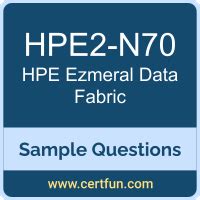 HPE2-N70 Übungsmaterialien